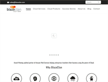 Tablet Screenshot of blazeclan.com